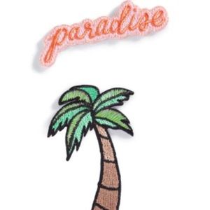 Celebrate Shop 2-Pc. Embroidered Paradise Patch